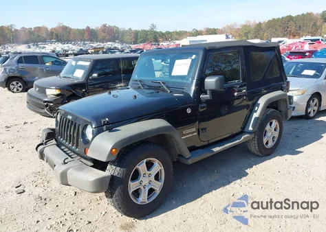 2013 Jeep Wrangler Sport from USA, damaged, VIN 1C4AJWAGXDL670501